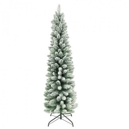 Árvore de Natal Slim Nevada 210cm 464 Galhos | Natal Distribuidor Das Flores