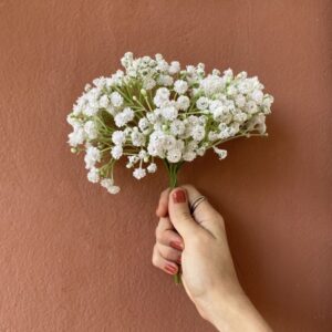 Buquê de Flores Artificiais de Mosquitinho Branco | Distribuidor Das Flores