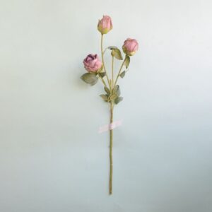 Flor Artificial Haste de Rosa Outonada Artificial | Distribuidor Das Flores