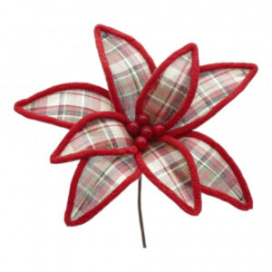 Flor Poinsetia 30cm | Natal Encantado Distribuidor Das Flores