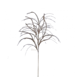 Galho Natalino Champagne Dourado com Brilho 79cm | Distribuidor Das Flores