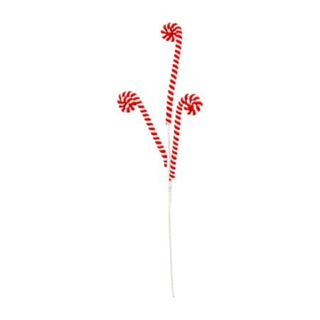 Galho Natalino Decorativo 55 cm | Distribuidor Das Flores