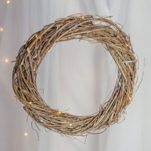 Guirlanda Natural com Luzes de Led 30cm | Distribuidor Das Flores