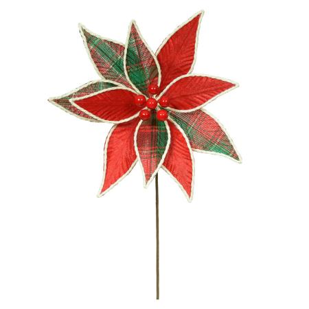 180_haste_bico_de_papagaio_natal_formosinha_3577_1_aa80e81ef2c5bdaeeac8870e081553be.jpg Haste Flor Bico-de-Papagaio Vermelha com Estampa Xadrez 40cm | Natal Distribuidor Das Flores