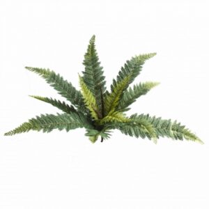 Kit com Doze Samambaias Toque Natural | Flores Artificiais Distribuidor Das Flores