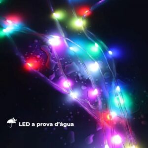 Pisca Fio de Fada 200 LED Smart | Natal Distribuidor Das Flores
