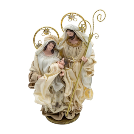 Sagrada Família Decorativa Nude 29 cm | Distribuidor Das Flores