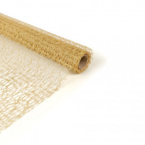 Tela com Glitter Ouro 50cm x 4,5m | Natal Encantado Distribuidor Das Flores