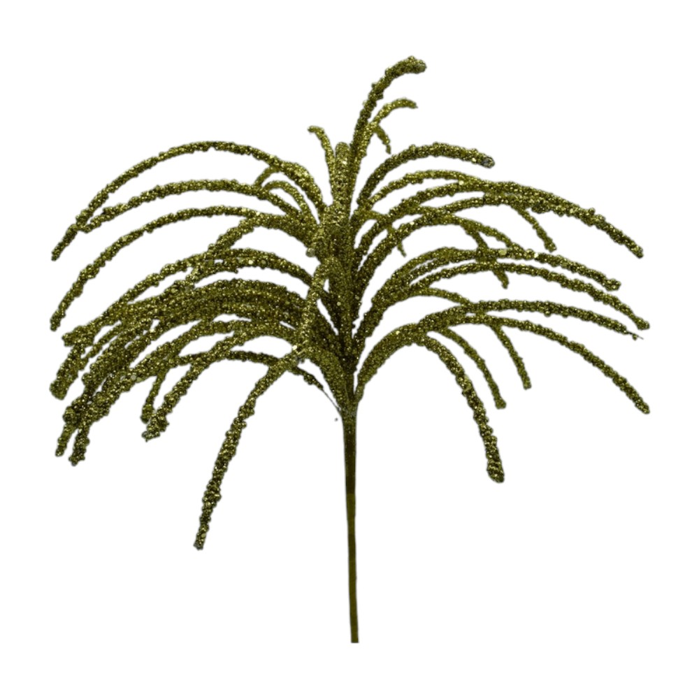 Galho Decorativo Dourado 60cm | Natal Encantado Distribuidor Das Flores